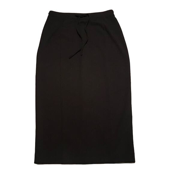 KENNETH COLE Black Midi Skirt XS S - Picture 1 of 7